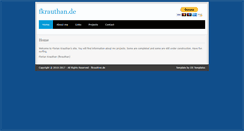 Desktop Screenshot of fkrauthan.de